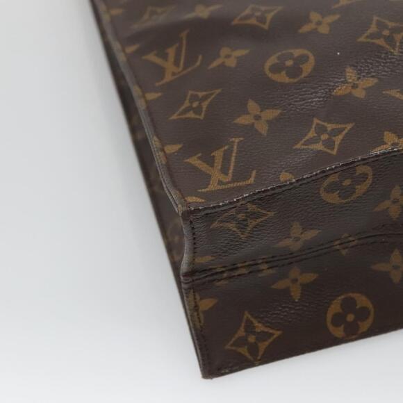 LOUIS VUITTON Monogram Sac Plat Hand Bag M51140 - Picture 11 of 16